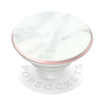 Carrara White Marble, PopSockets